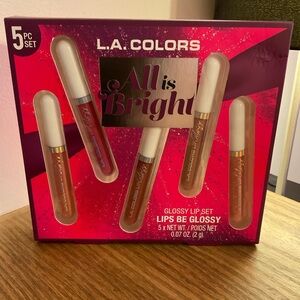 L.A. Colors 5 piece lipgloss set